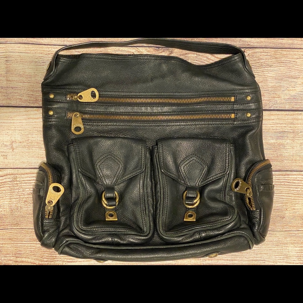 Marc by Marc Jacobs black leather tote - Picture 9 of 10